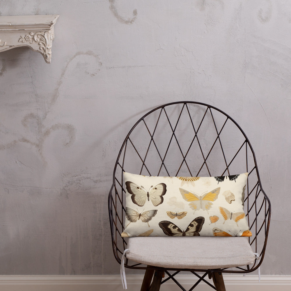 Butterfly Lover's Decorative Yet Comfortable Premium Pillow