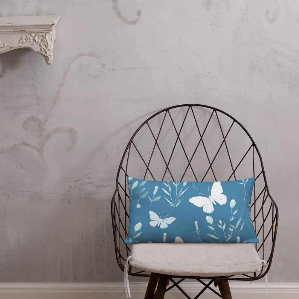 Butterfly Lover's Decorative Yet Comfortable Premium Pillow
