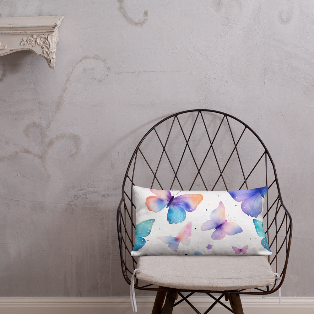 Butterfly Lover's Decorative Yet Comfortable Premium Pillow