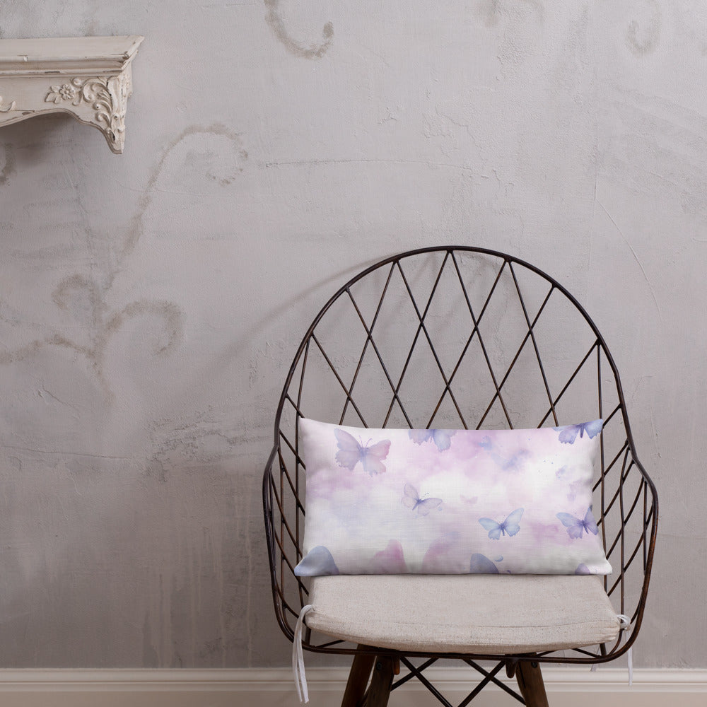 Butterfly Lover's Decorative Yet Comfortable Premium Pillow