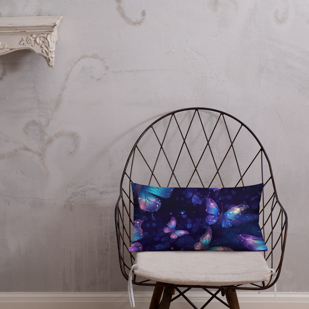 Butterfly Lover's Decorative Yet Comfortable Premium Pillow