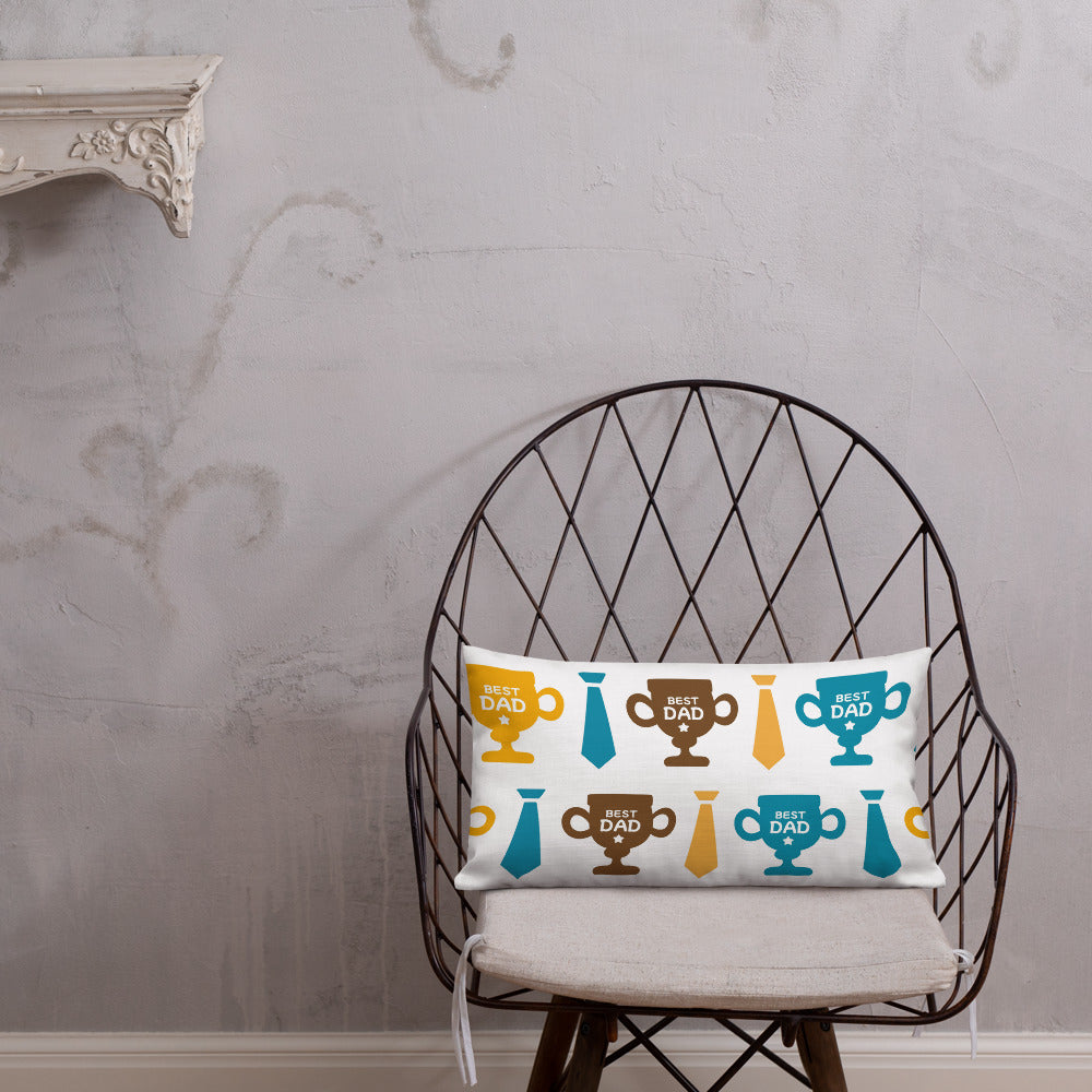 Cool Dad's Fashionably Decorative Throw Pillow