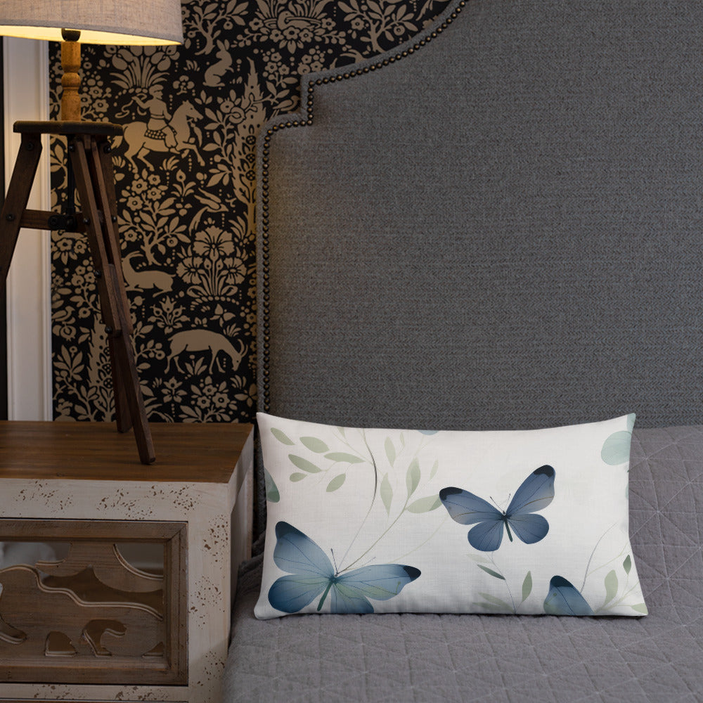 Butterfly Lover's Decorative Yet Comfortable Premium Pillow