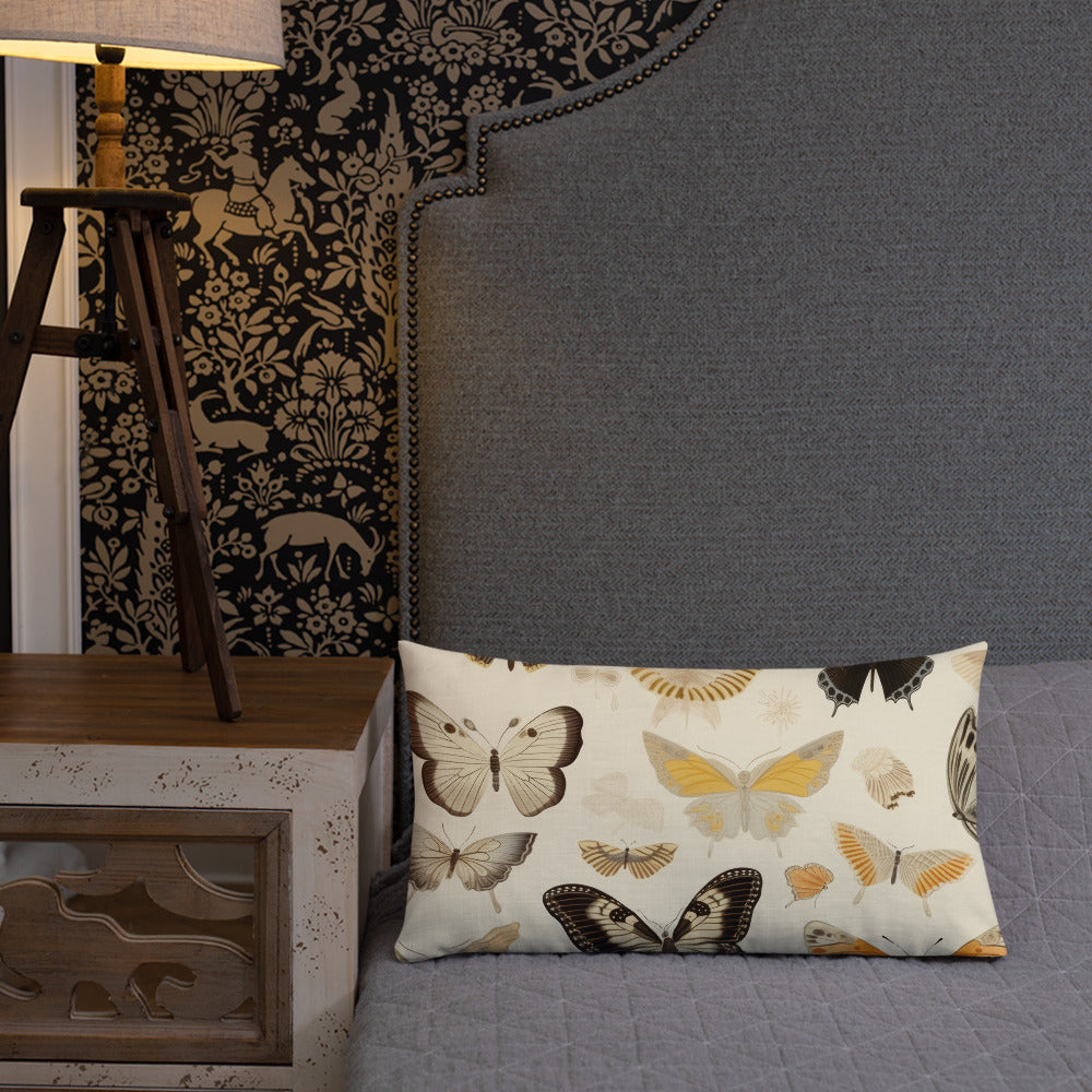 Butterfly Lover's Decorative Yet Comfortable Premium Pillow
