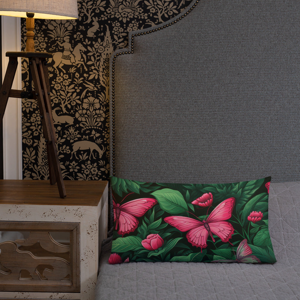 Butterfly Lover's Decorative Yet Comfortable Premium Pillow