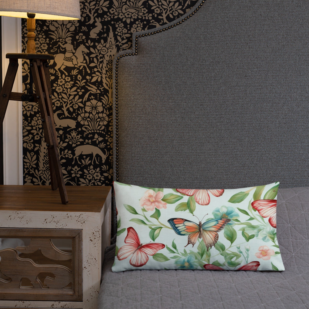 Butterfly Lover's Decorative Yet Comfortable Premium Pillow