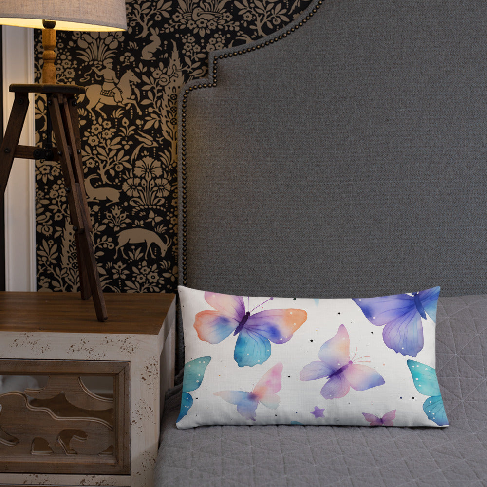 Butterfly Lover's Decorative Yet Comfortable Premium Pillow