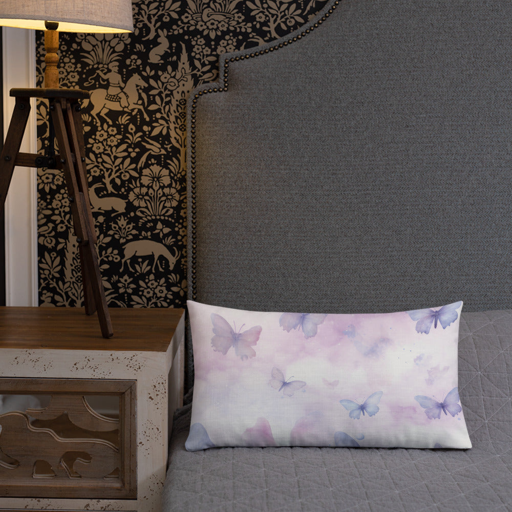 Butterfly Lover's Decorative Yet Comfortable Premium Pillow