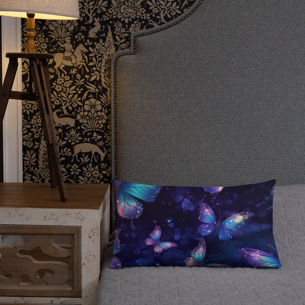Butterfly Lover's Decorative Yet Comfortable Premium Pillow