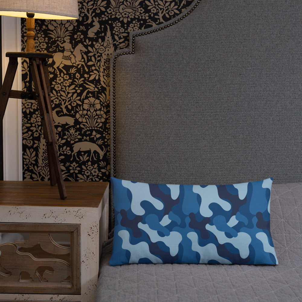 Army Enthusiast Camouflage Premium Throw Pillow