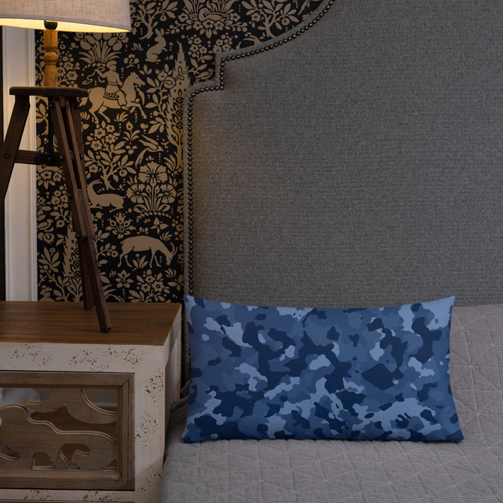 Army Enthusiast Camouflage Premium Throw Pillow