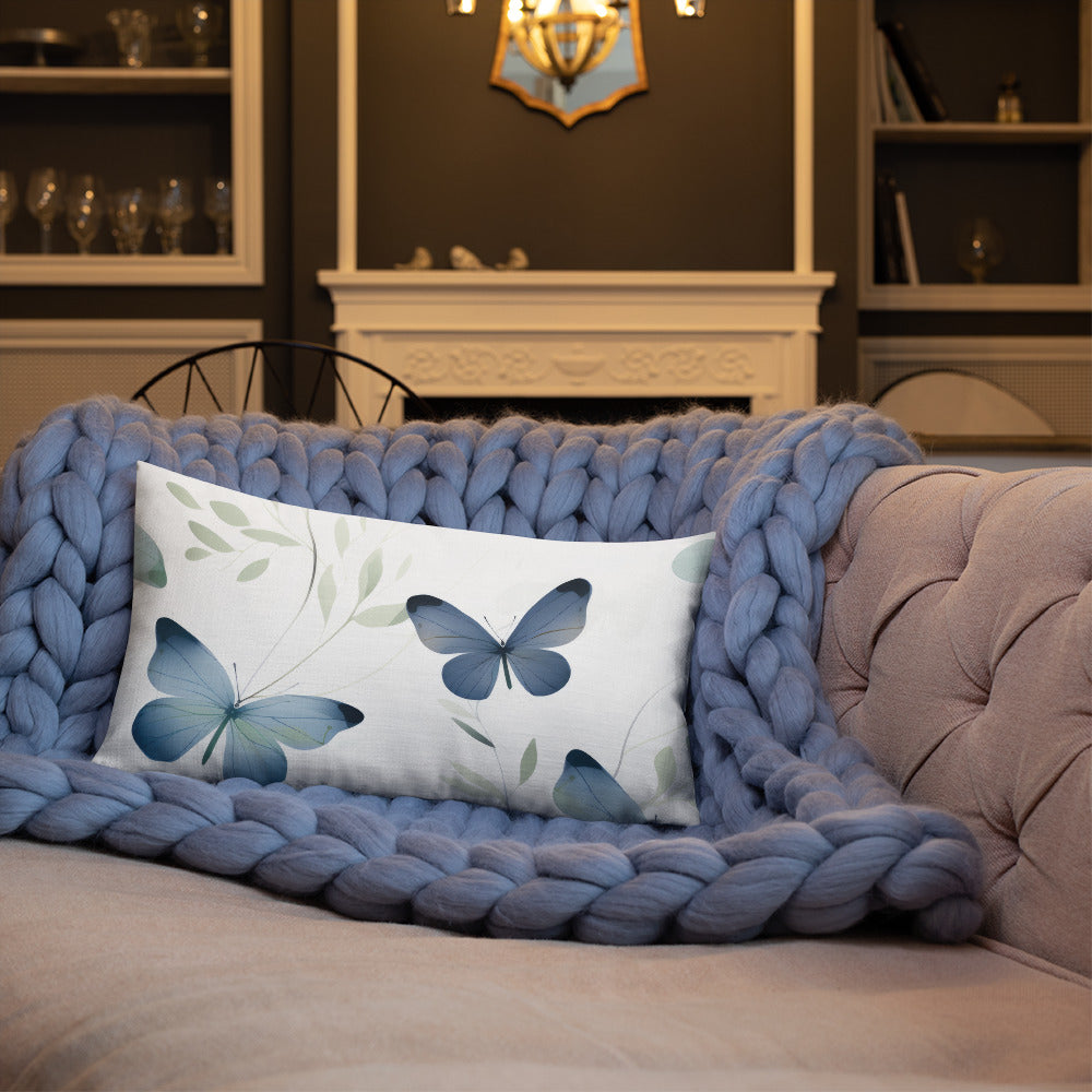 Butterfly Lover's Decorative Yet Comfortable Premium Pillow