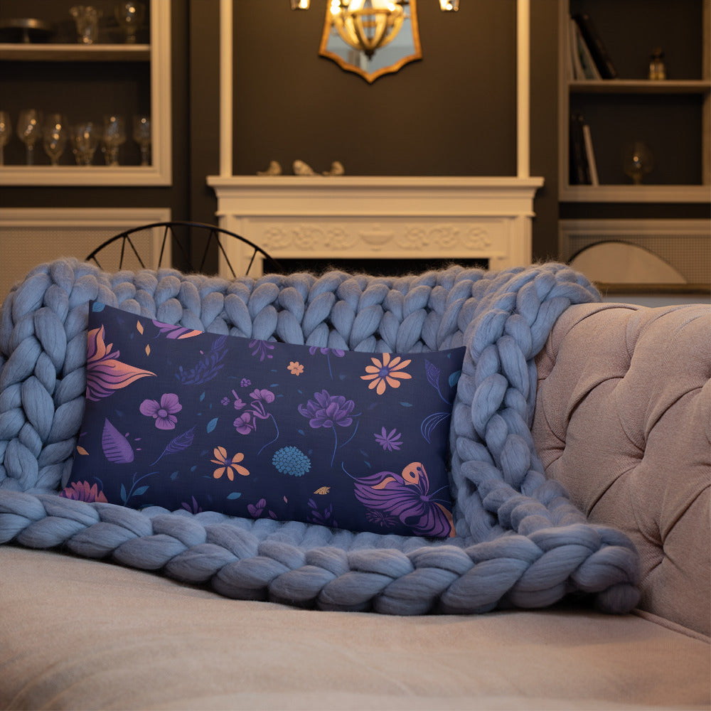 Butterfly Lover's Decorative Yet Comfortable Premium Pillow