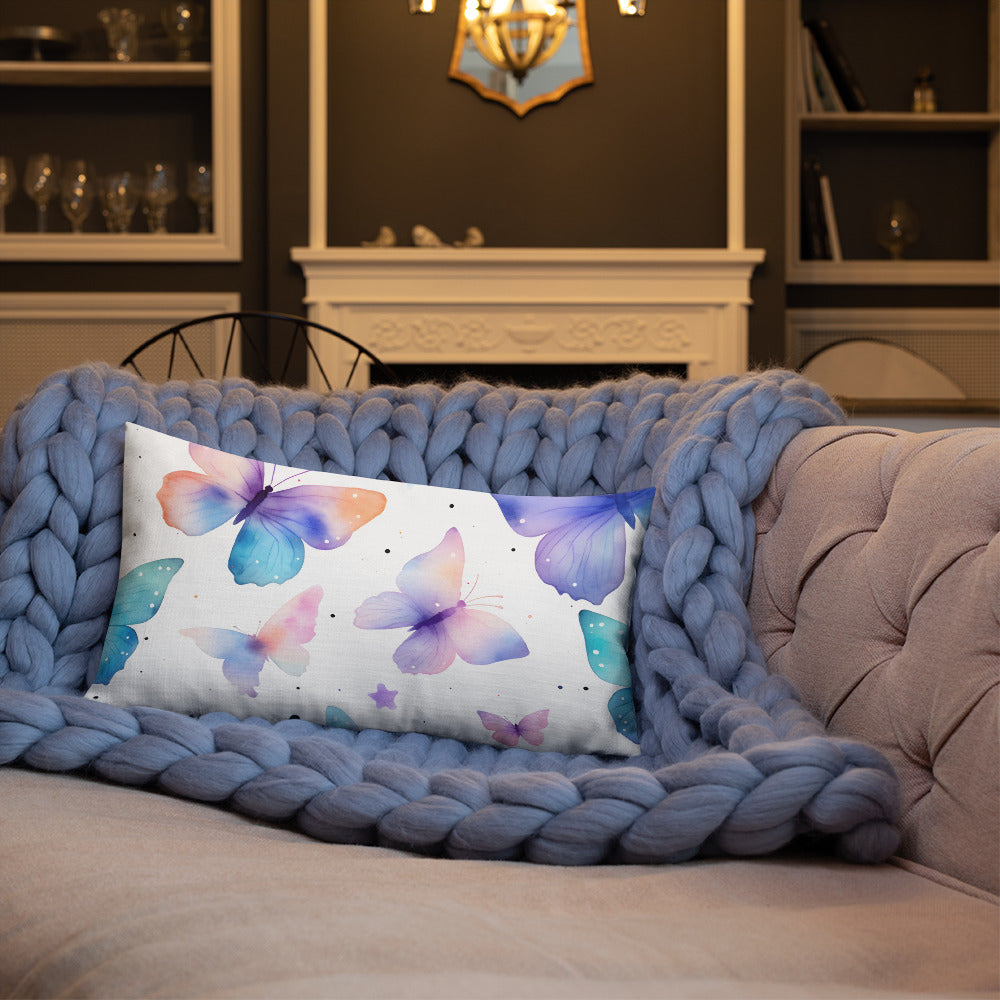 Butterfly Lover's Decorative Yet Comfortable Premium Pillow