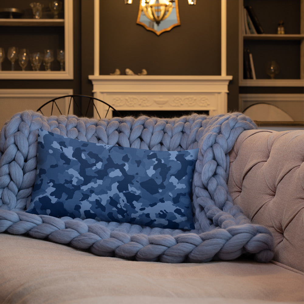 Army Enthusiast Camouflage Premium Throw Pillow