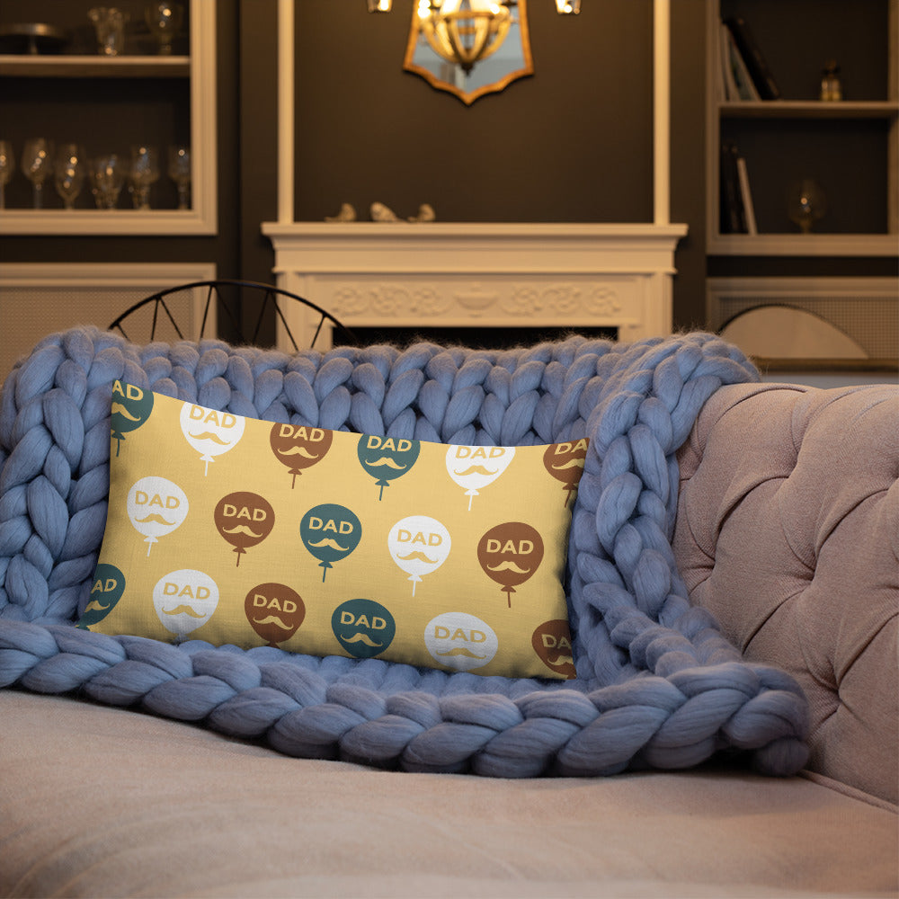 Cool Dad's Fashionably Decorative Throw Pillow