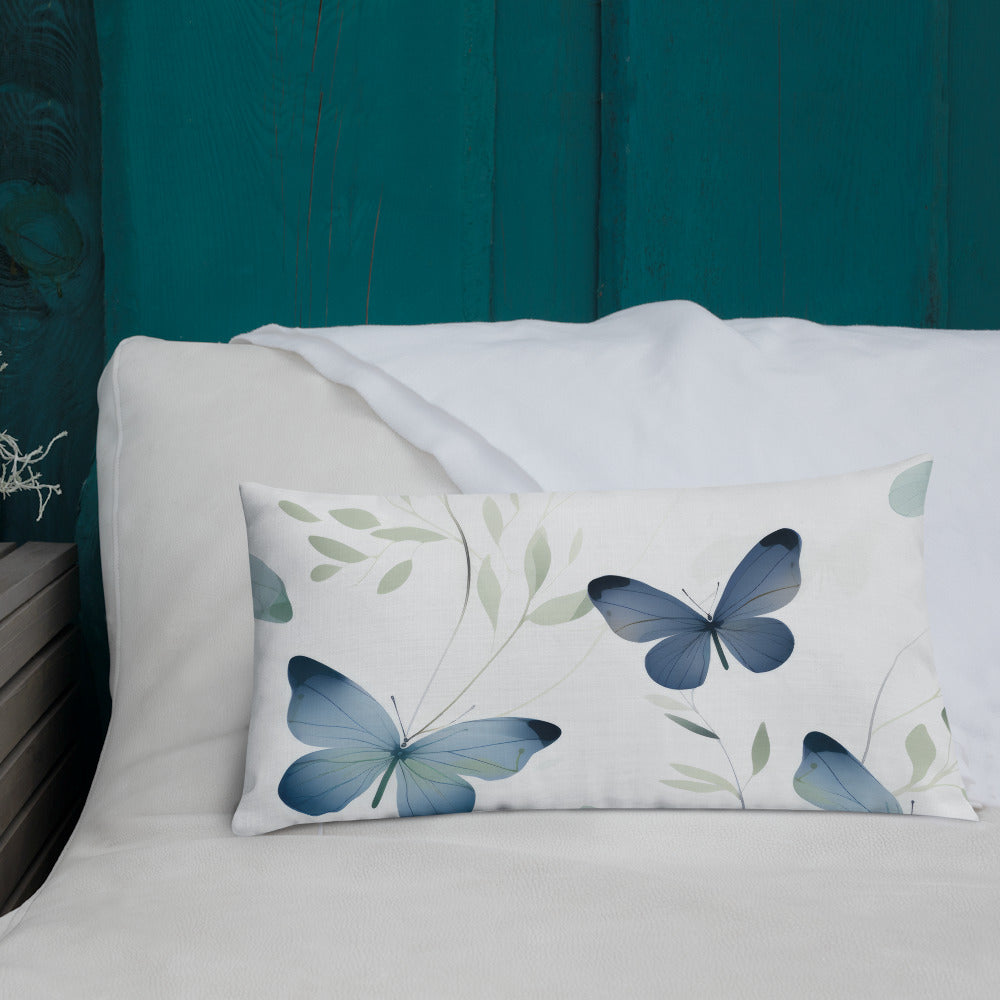 Butterfly Lover's Decorative Yet Comfortable Premium Pillow