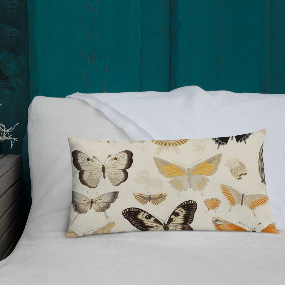Butterfly Lover's Decorative Yet Comfortable Premium Pillow