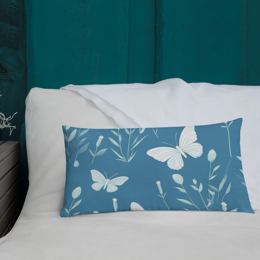 Butterfly Lover's Decorative Yet Comfortable Premium Pillow