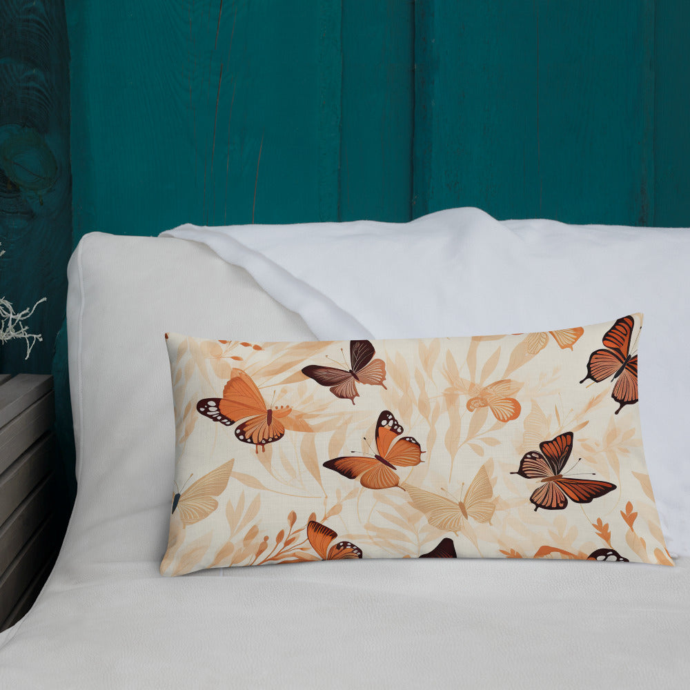 Butterfly Lover's Decorative Yet Comfortable Premium Pillow