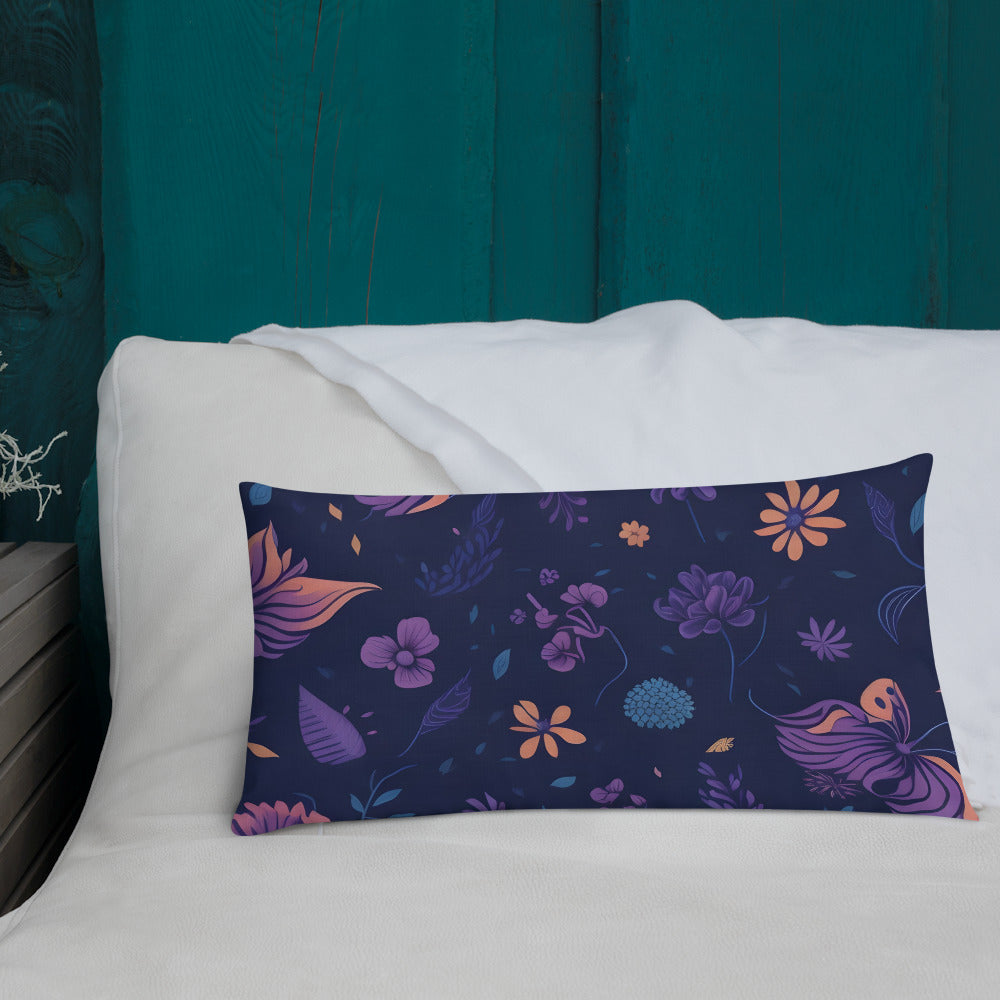 Butterfly Lover's Decorative Yet Comfortable Premium Pillow