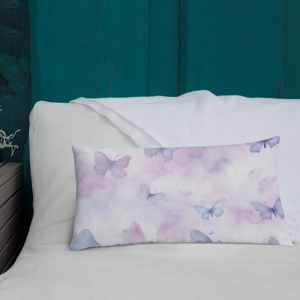 Butterfly Lover's Decorative Yet Comfortable Premium Pillow