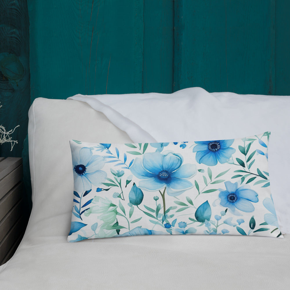 Floral Lover's Botanical Throw Pillow