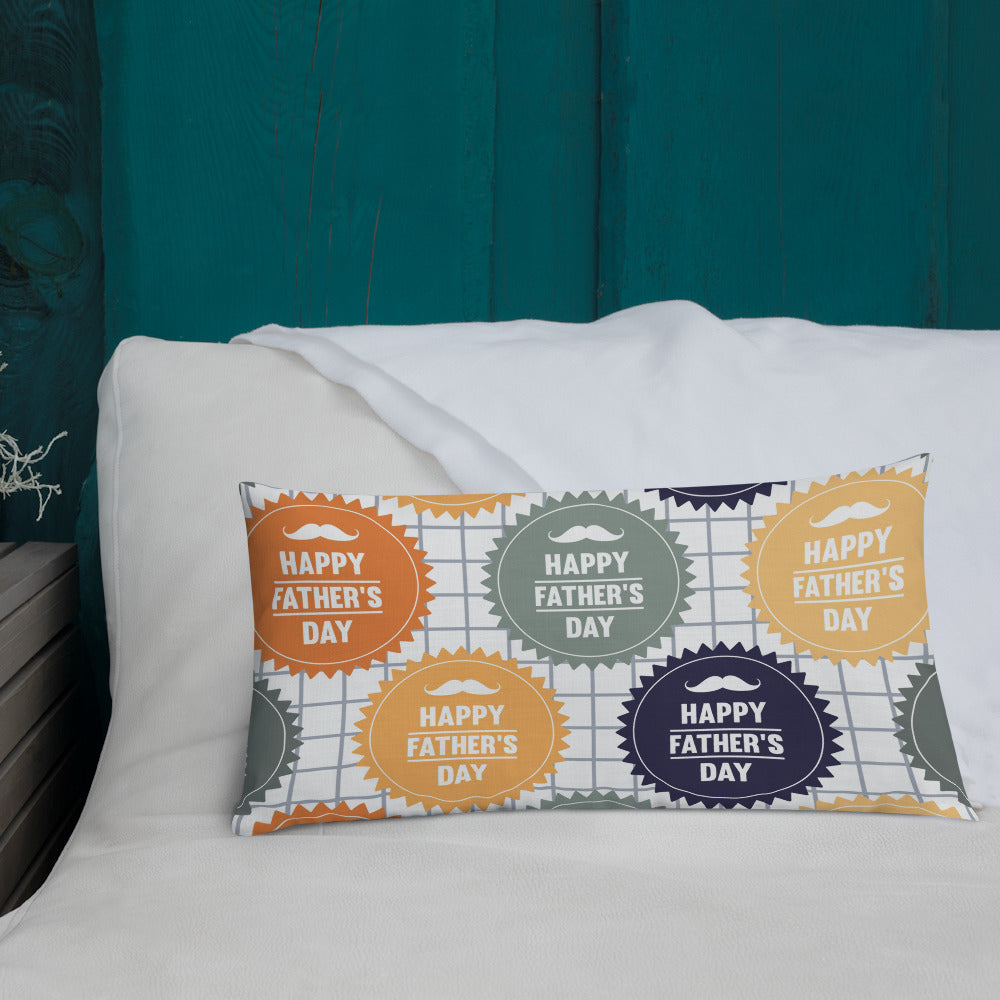 Cool Dad's Fashionably Decorative Throw Pillow