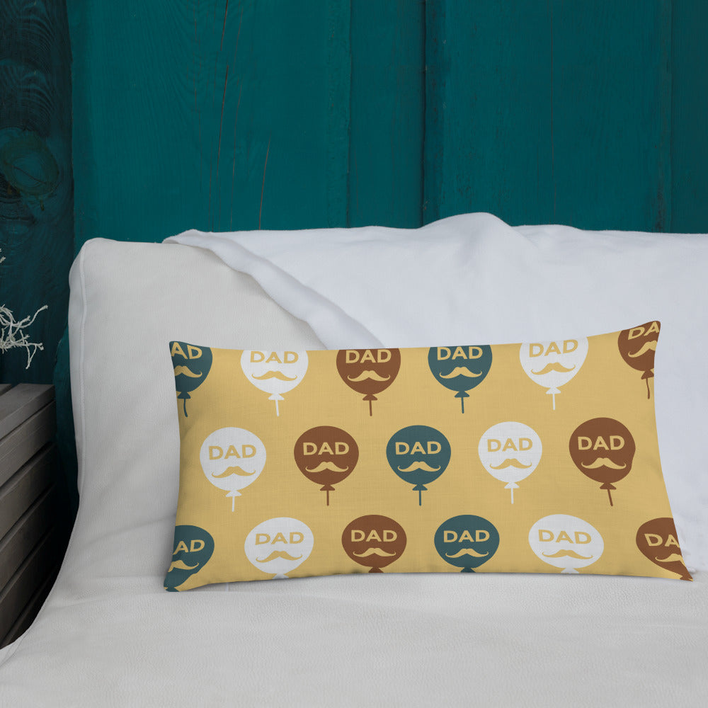 Cool Dad's Fashionably Decorative Throw Pillow