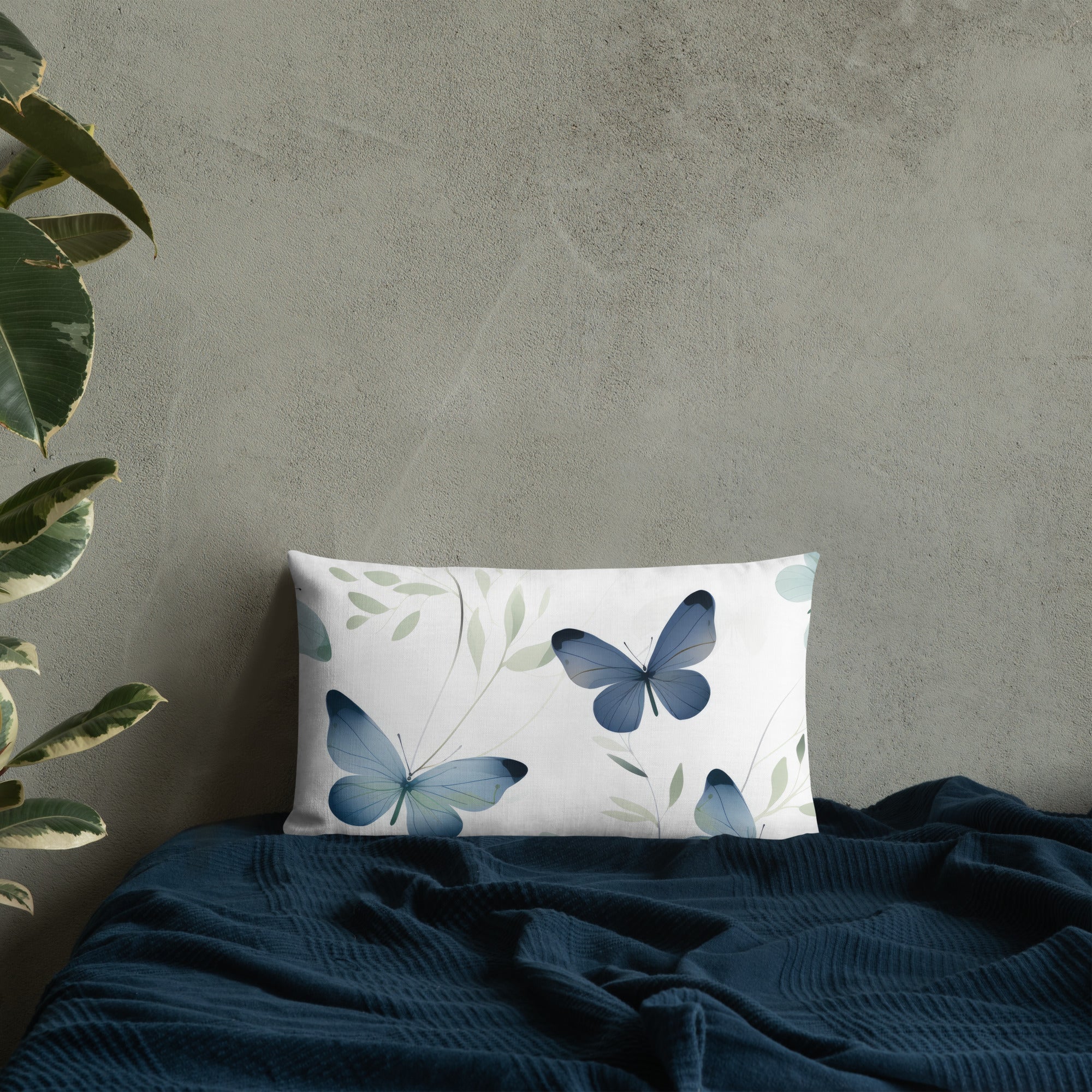Butterfly Lover's Decorative Yet Comfortable Premium Pillow