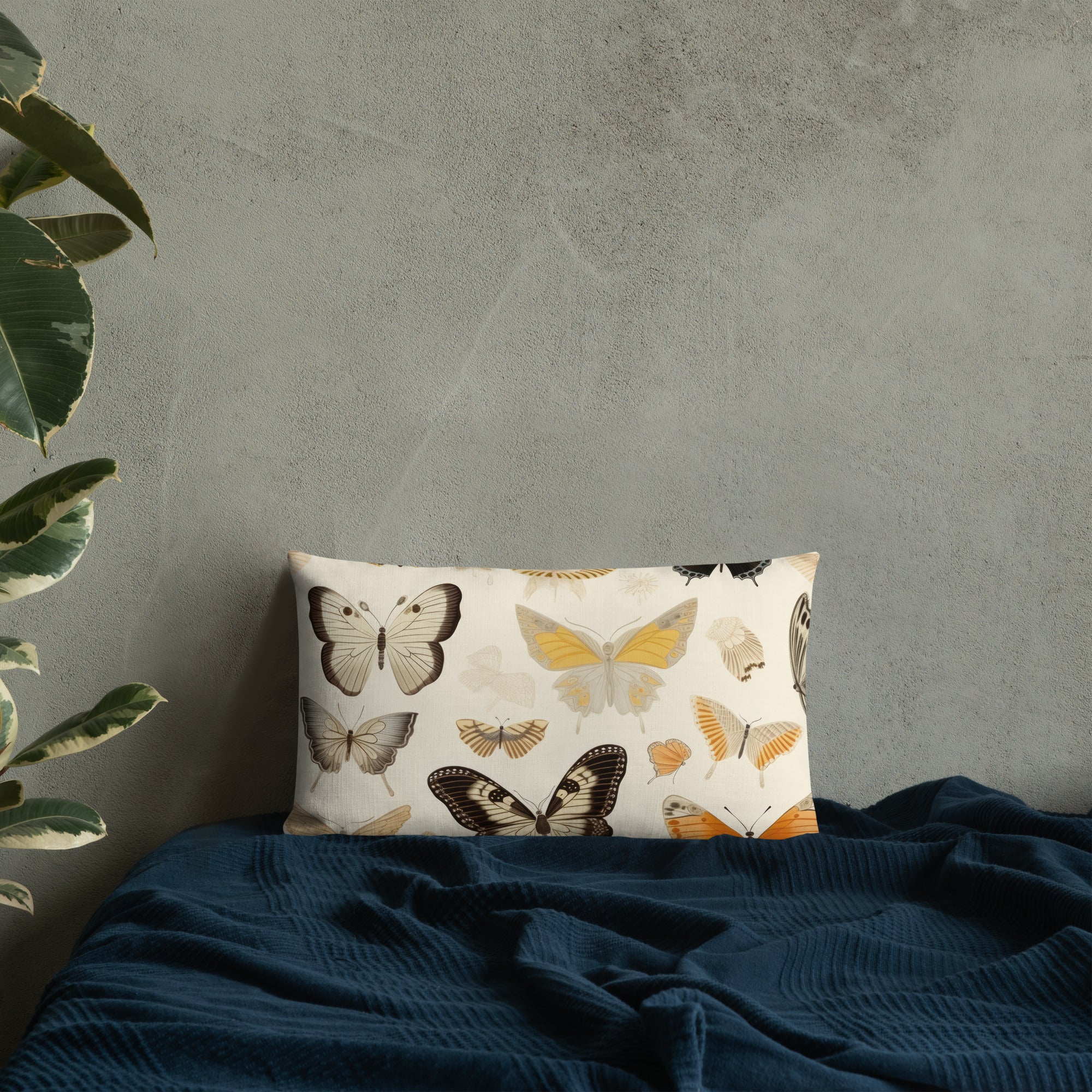 Butterfly Lover's Decorative Yet Comfortable Premium Pillow