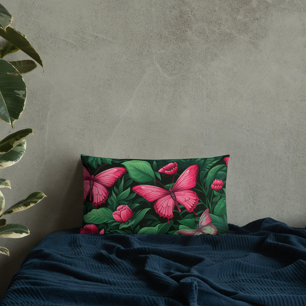 Butterfly Lover's Decorative Yet Comfortable Premium Pillow