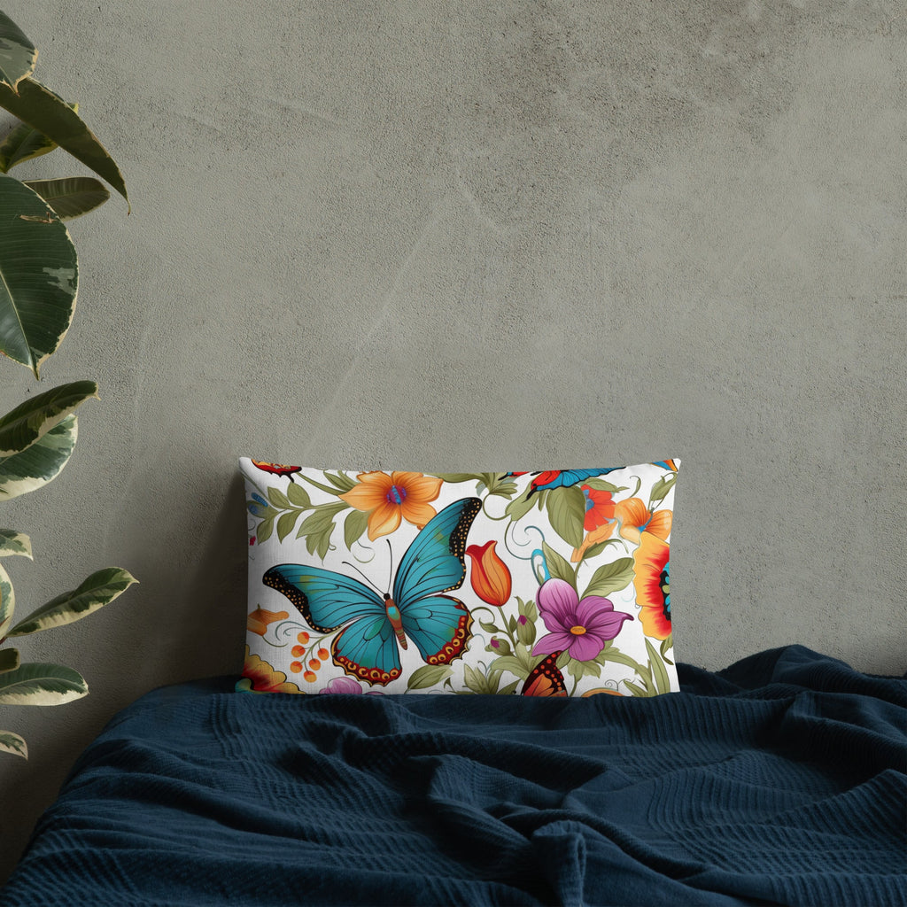 Butterfly Lover's Decorative Yet Comfortable Premium Pillow