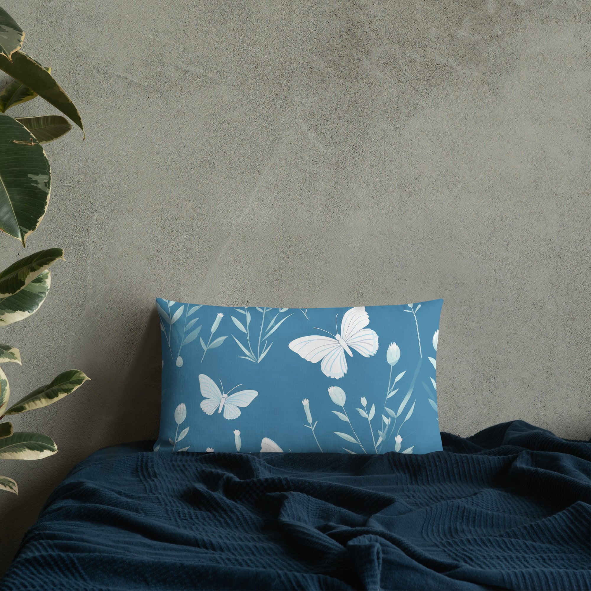 Butterfly Lover's Decorative Yet Comfortable Premium Pillow
