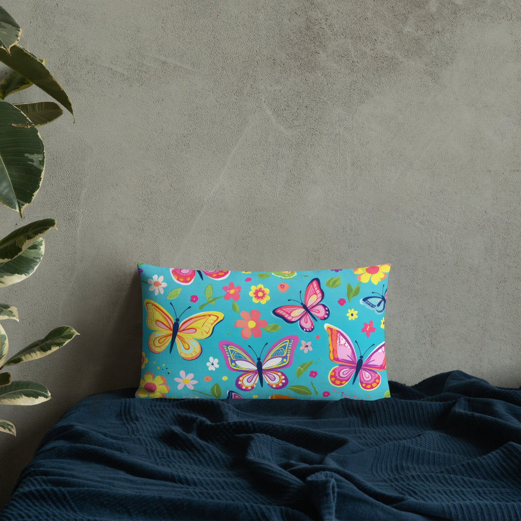 Butterfly Lover's Decorative Yet Comfortable Premium Pillow