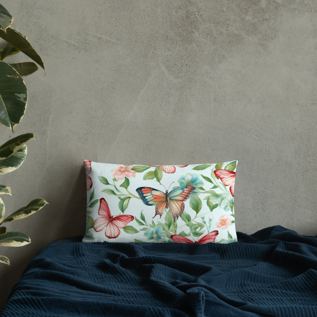 Butterfly Lover's Decorative Yet Comfortable Premium Pillow