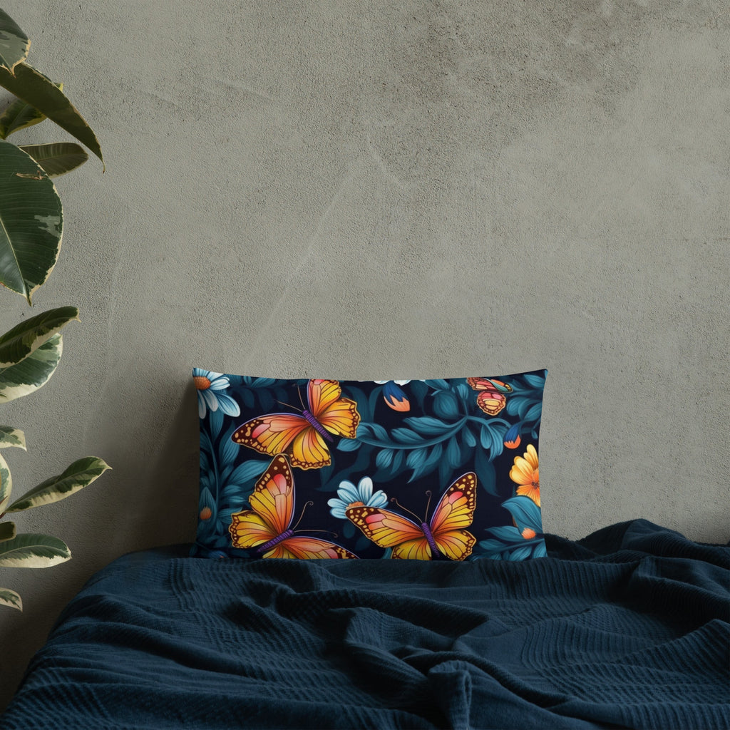 Butterfly Lover's Decorative Yet Comfortable Premium Pillow
