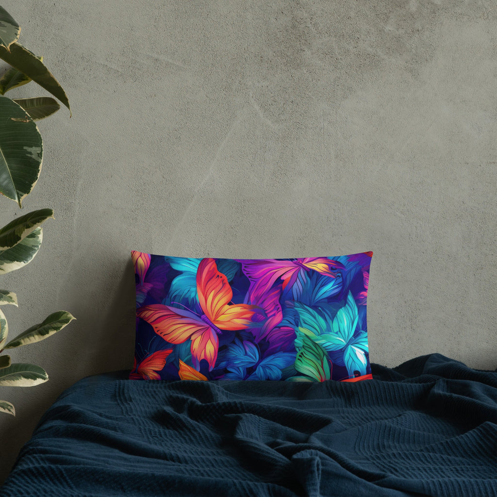 Butterfly Lover's Decorative Yet Comfortable Premium Pillow
