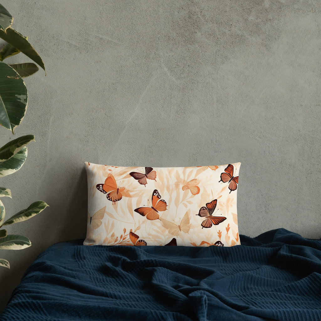 Butterfly Lover's Decorative Yet Comfortable Premium Pillow