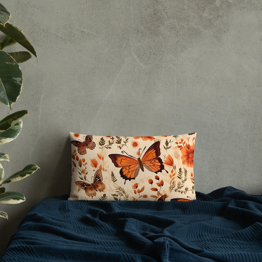 Butterfly Lover's Decorative Yet Comfortable Premium Pillow