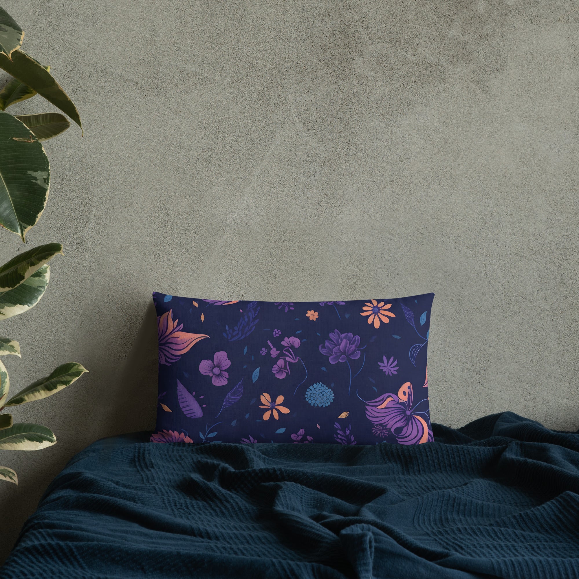 Butterfly Lover's Decorative Yet Comfortable Premium Pillow