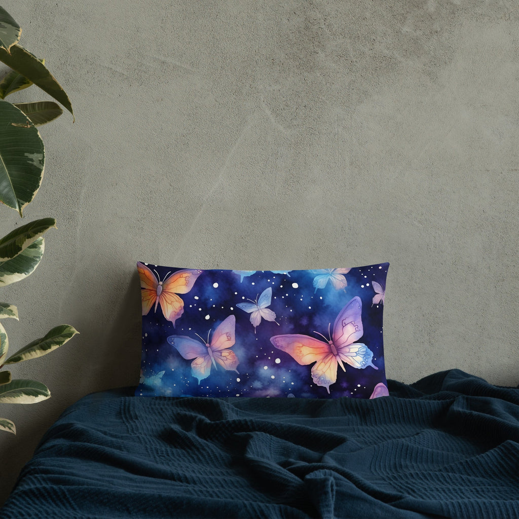 Butterfly Lover's Decorative Yet Comfortable Premium Pillow
