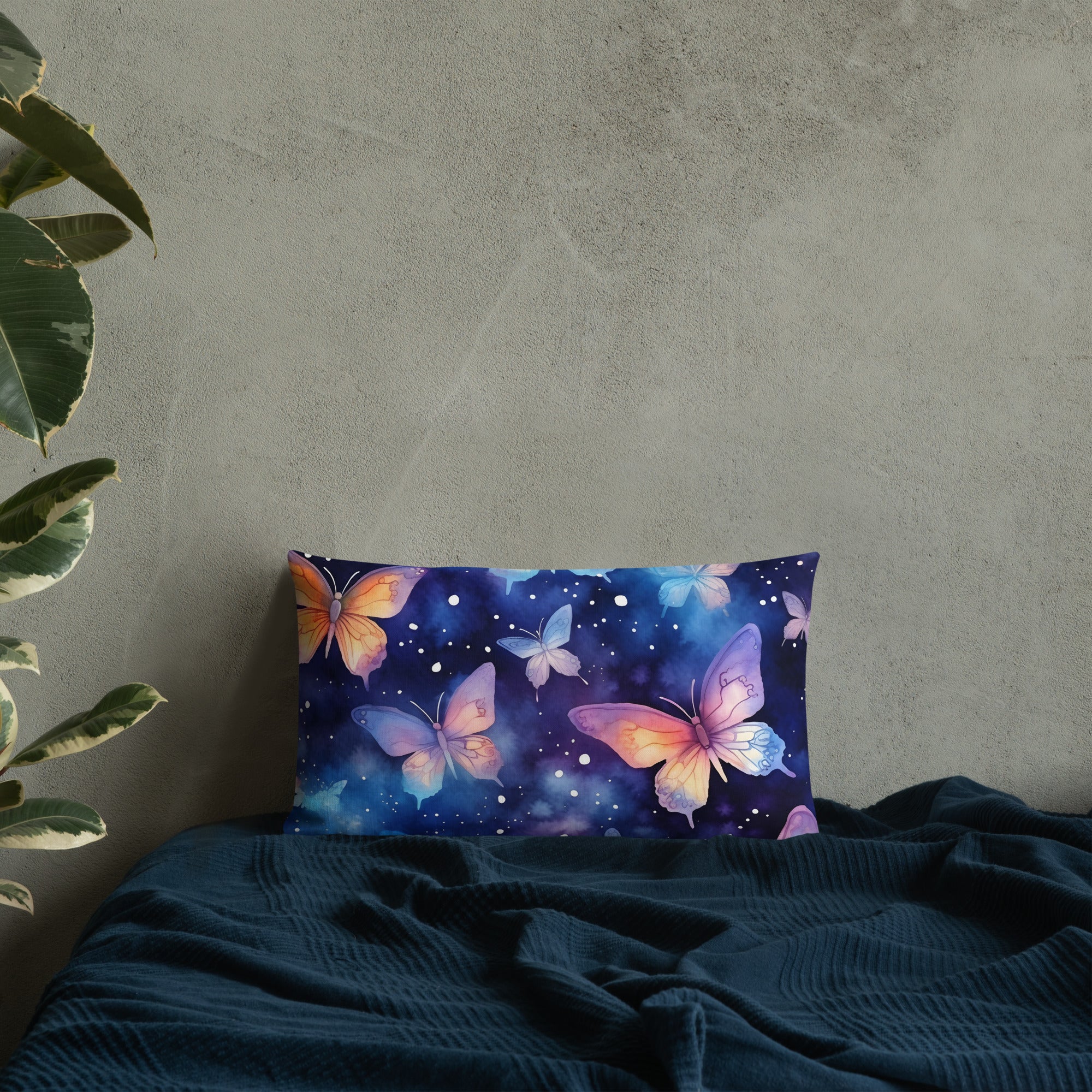 Butterfly Lover's Decorative Yet Comfortable Premium Pillow
