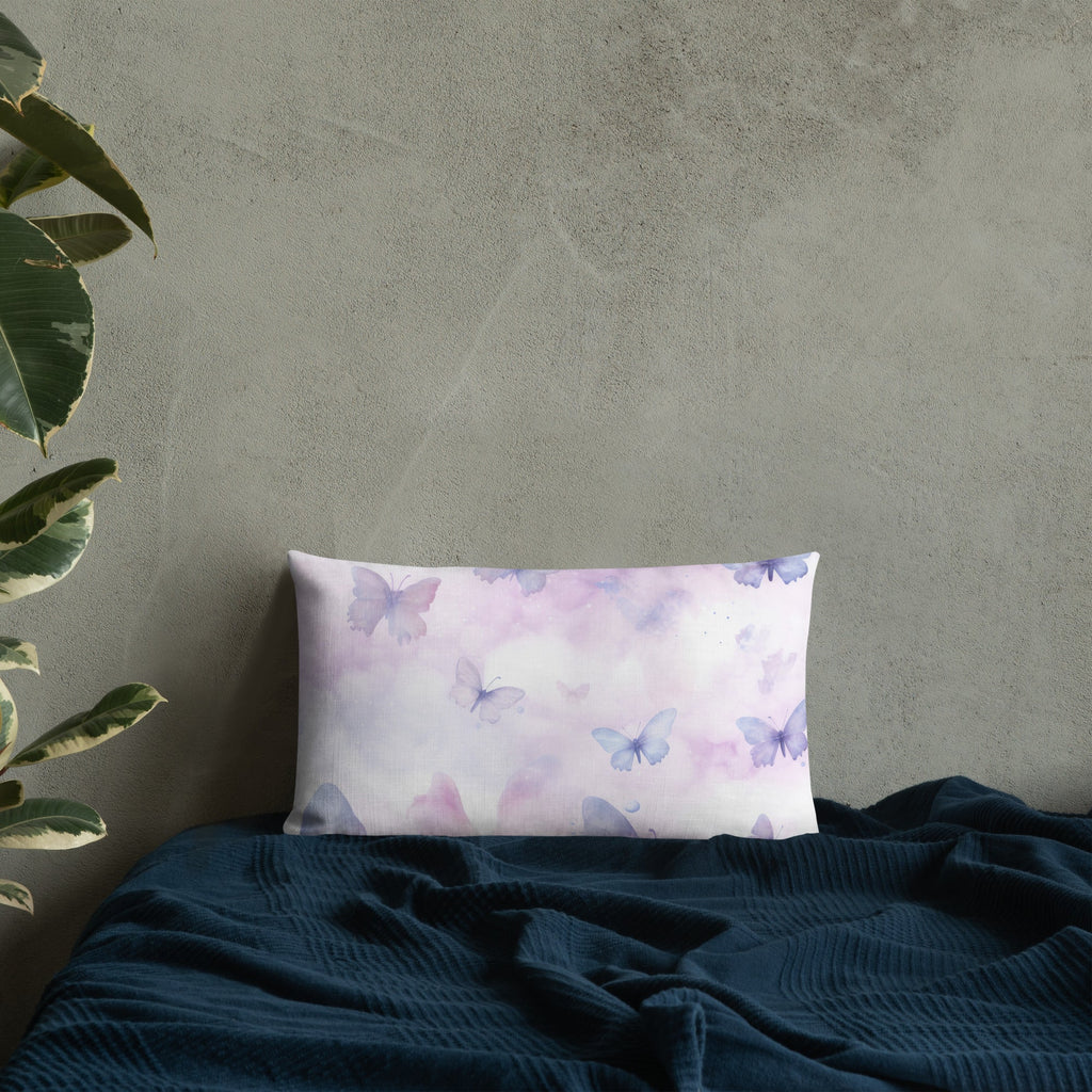 Butterfly Lover's Decorative Yet Comfortable Premium Pillow