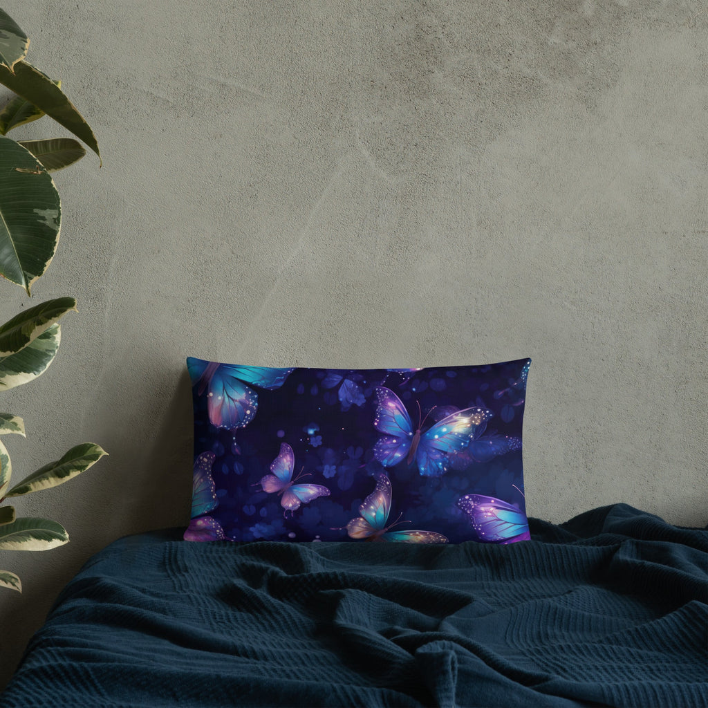 Butterfly Lover's Decorative Yet Comfortable Premium Pillow