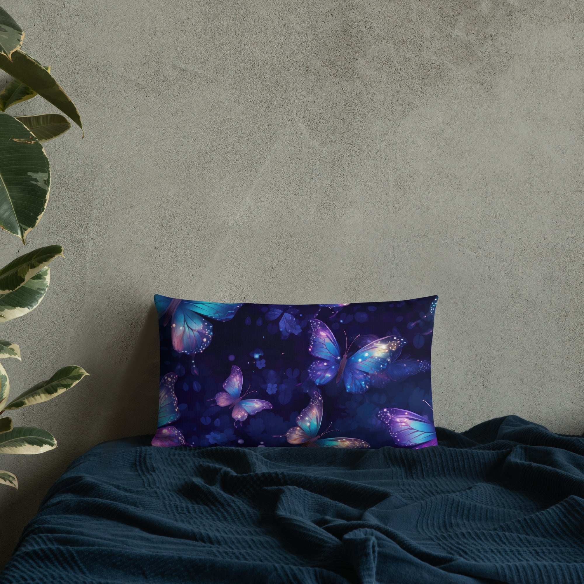 Butterfly Lover's Decorative Yet Comfortable Premium Pillow