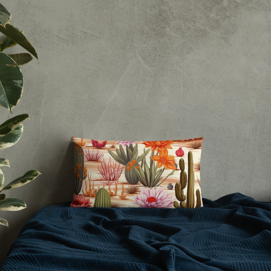 Floral Lover's Botanical Throw Pillow