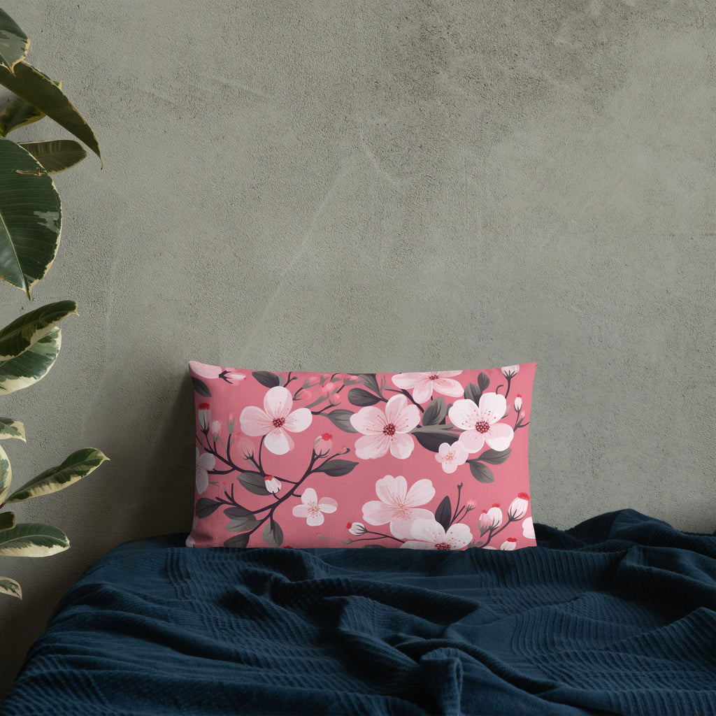 Floral Lover's Botanical Throw Pillow