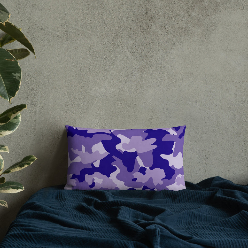Army Enthusiast Camouflage Premium Throw Pillow