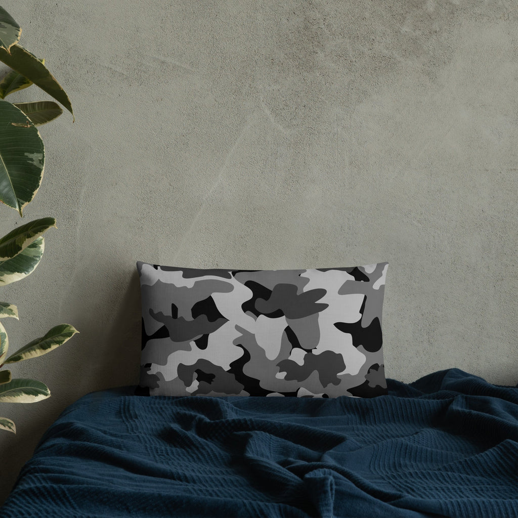 Army Enthusiast Camouflage Premium Throw Pillow